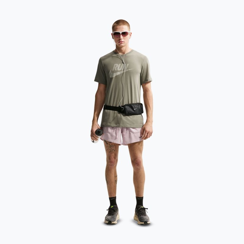 Herren-Laufshirt Nike Dri-Fit Running silver sage/spruce fog 2