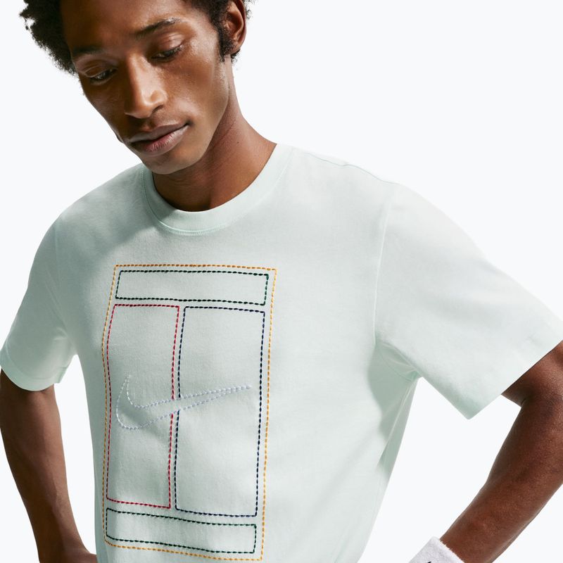 Herren-Shirt Nike Court Heritage barely green 4