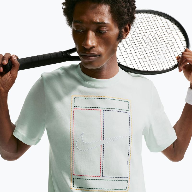 Herren-Shirt Nike Court Heritage barely green 6