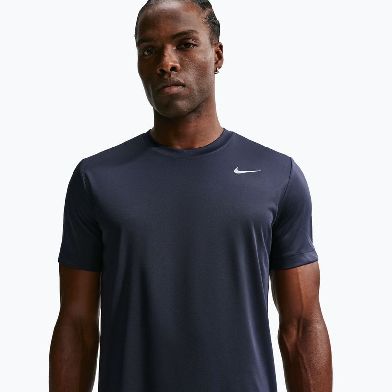 Trainings-T-Shirt Herren Nike Dri-FIT Training T-Shirt obsidian/matte silver 4