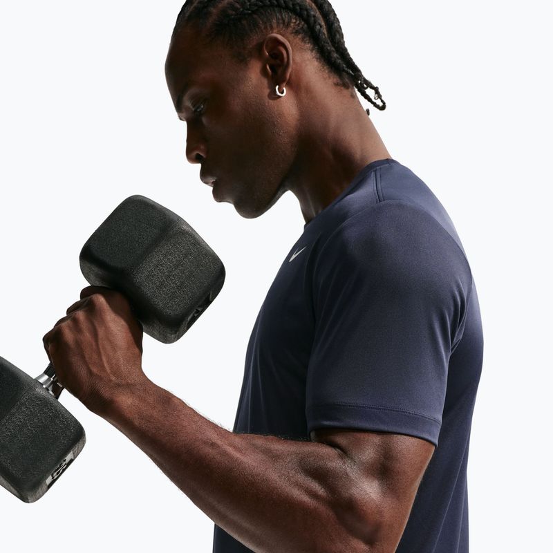 Trainings-T-Shirt Herren Nike Dri-FIT Training T-Shirt obsidian/matte silver 6