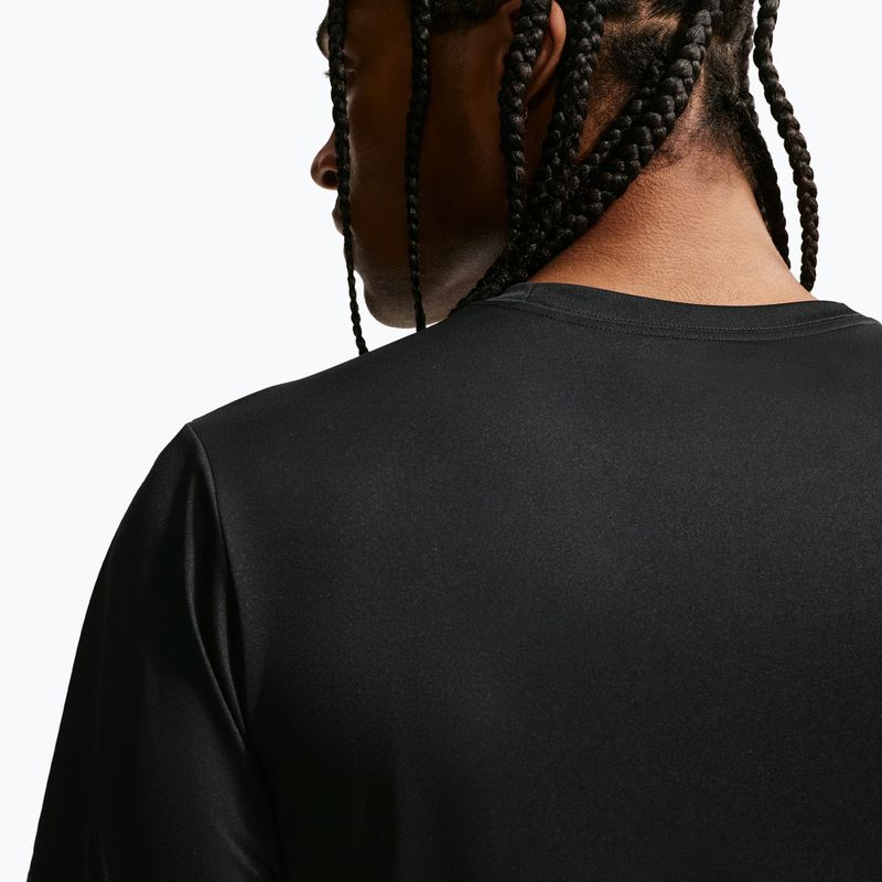 Trainings-T-Shirt Herren Nike Dri-FIT Training T-Shirt black/matte silver 5