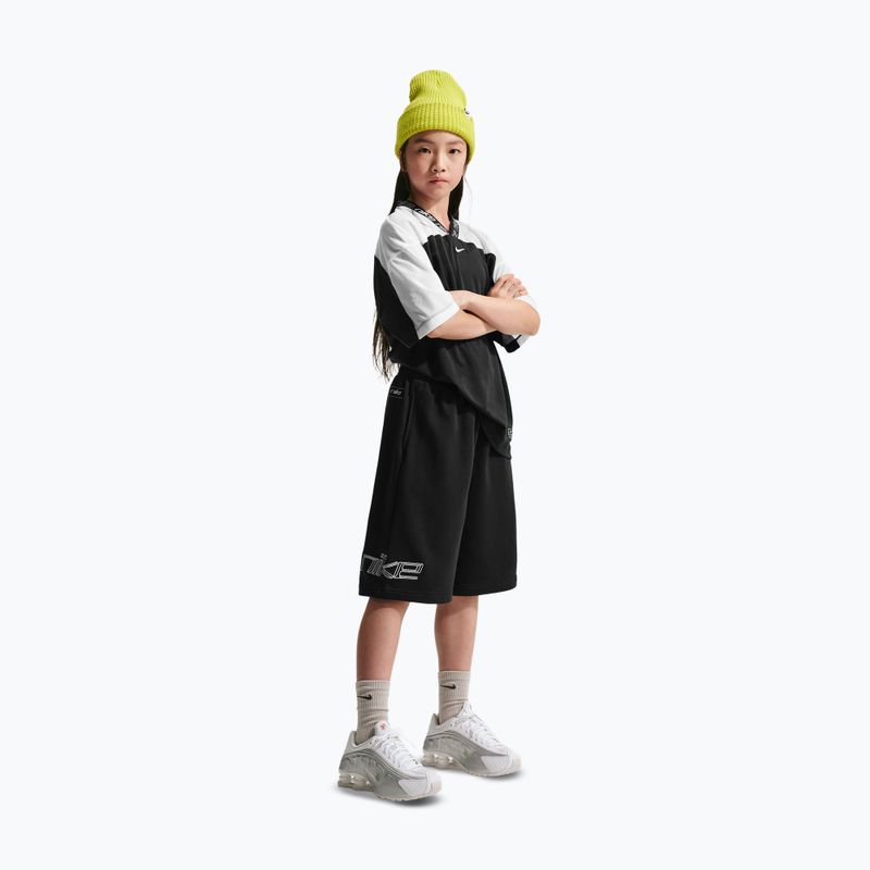 Kindershorts Nike Sportswear French Terry black/white 2