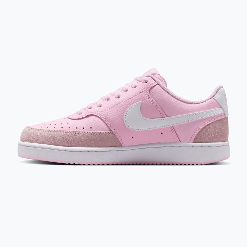 Damen-Schuhe Nike Court Vision Low Suede pink foam/white 2