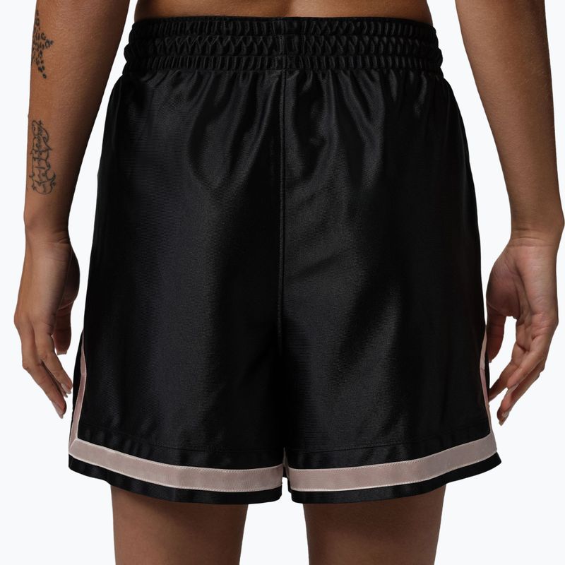 Damen-Basketballshorts Jordan Sport Diamond 4" black/metallic gold 4