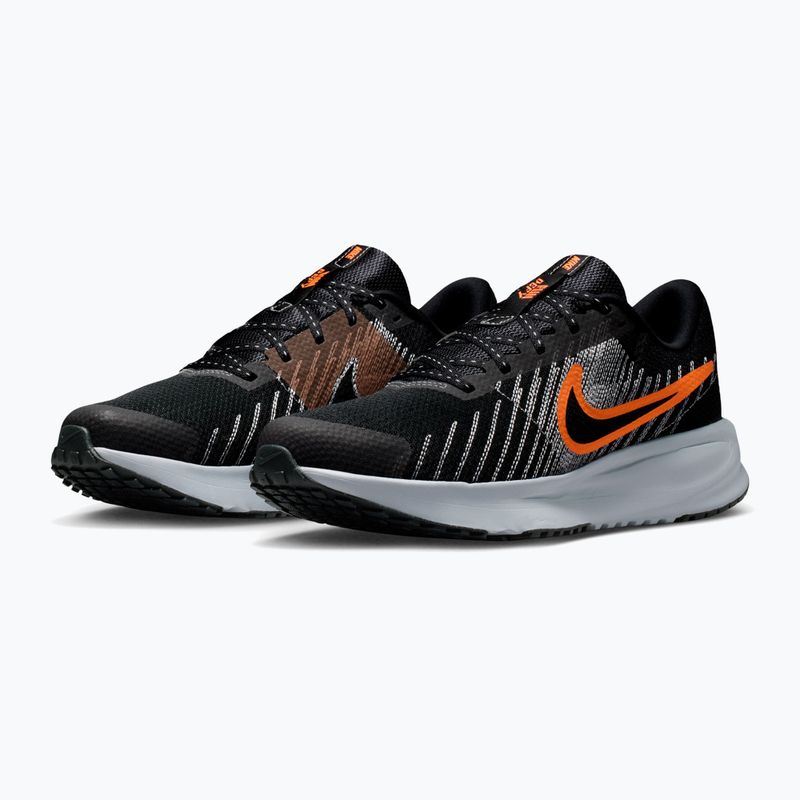 Herren-Laufschuhe Nike Run Defy black/wolf grey/total orange 3