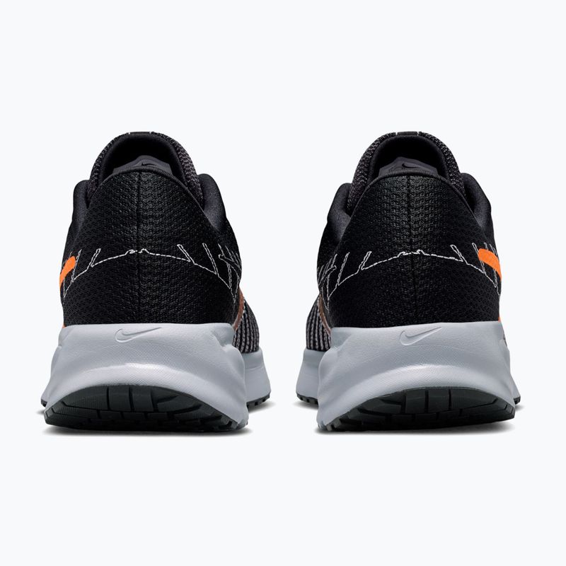 Herren-Laufschuhe Nike Run Defy black/wolf grey/total orange 4