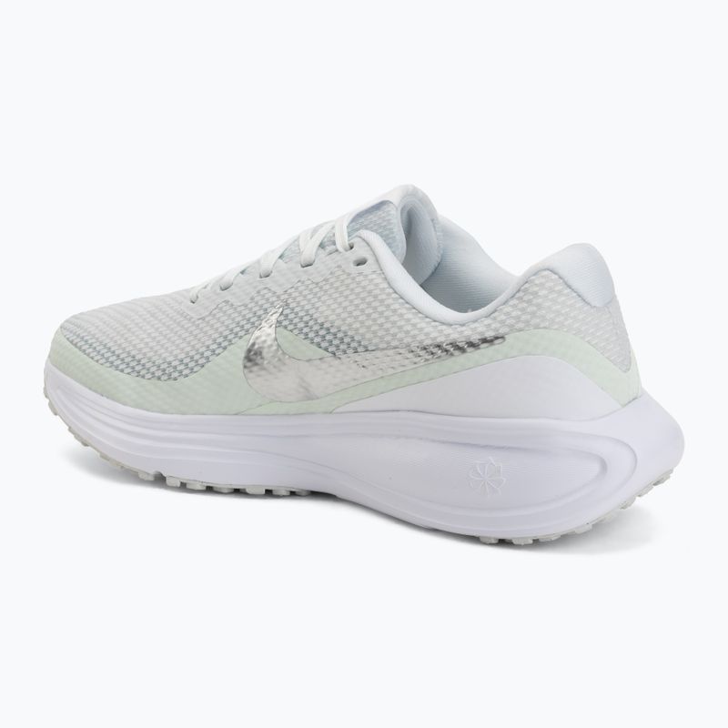 Laufschuhe für Damen Nike Revolution 8 off white/barely green/metallic silver 3
