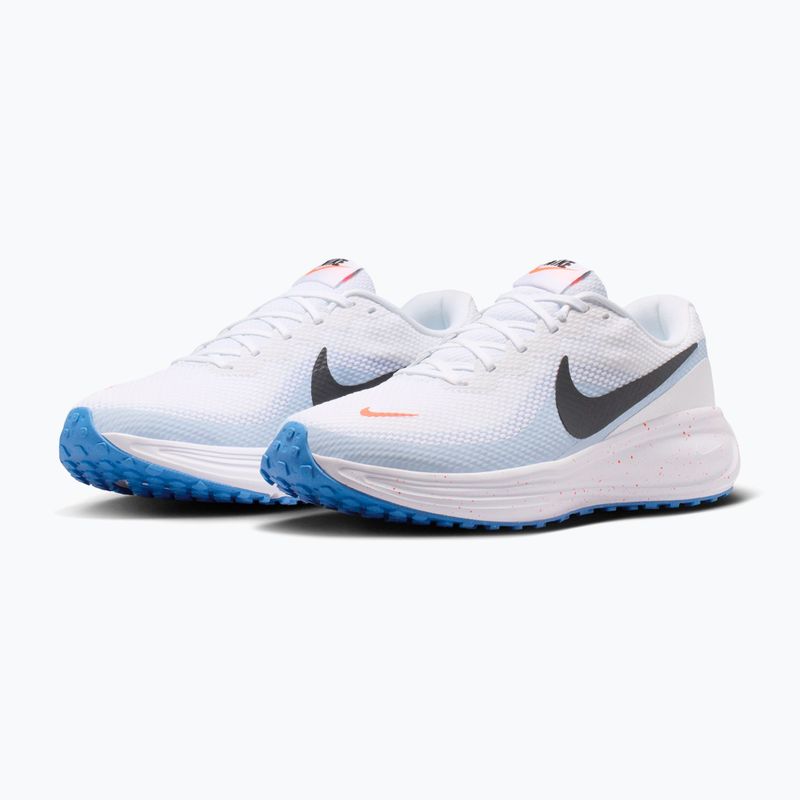 Herren-Laufschuhe Nike Revolution 8 white/hydrogen blue/off noir 3