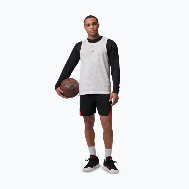 Herren-Basketballshorts  Jordan Sport Dri-Fit black/gym red/white 2