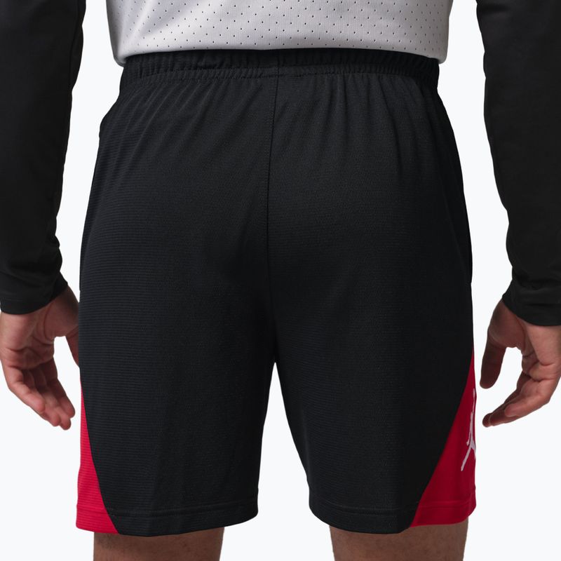 Herren-Basketballshorts  Jordan Sport Dri-Fit black/gym red/white 3