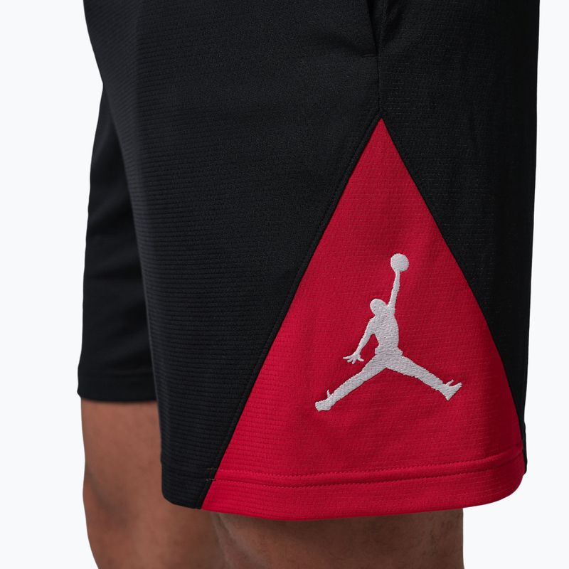 Herren-Basketballshorts Nike Jordan Sport Dri-Fit black/gym red/white 6