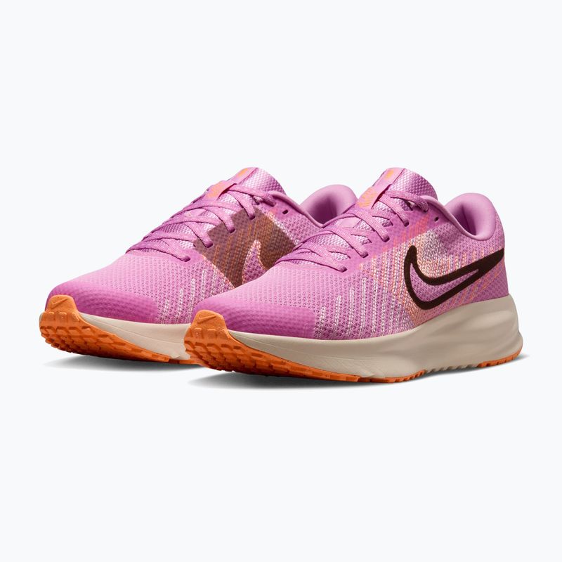Laufschuhe für Damen Nike Run Defy light magenta/chalk/orange pulse/black 3