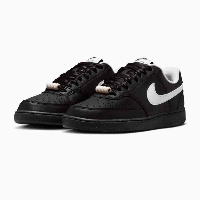 Damen-Schuhe Nike Court Vision Low black/white 3