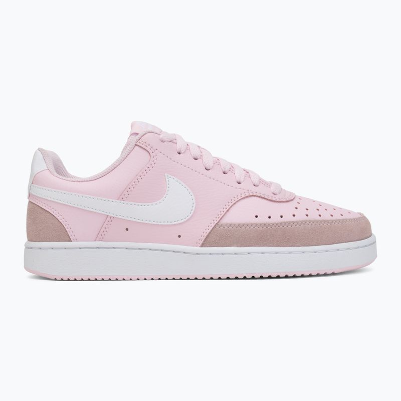 Damen-Schuhe Nike Court Vision Low Suede pink foam/white 2