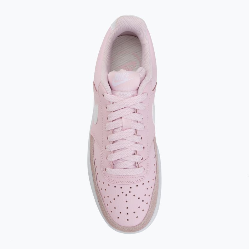 Damen-Schuhe Nike Court Vision Low Suede pink foam/white 5