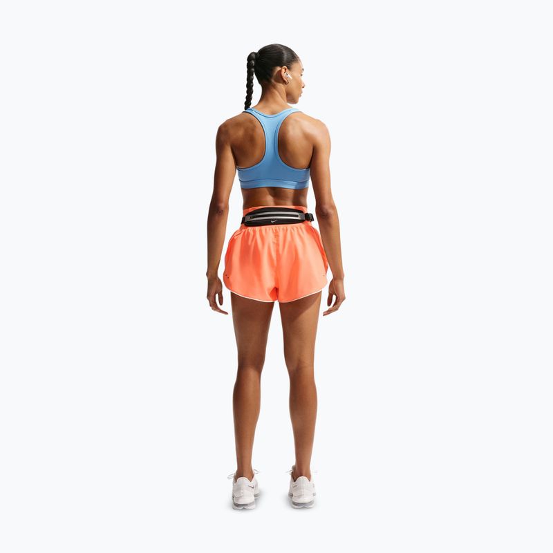 Damen-Laufshorts Nike Tempo Swoosh Dri-Fit Mid-Rise Brief-Lined orange pulse/white 3