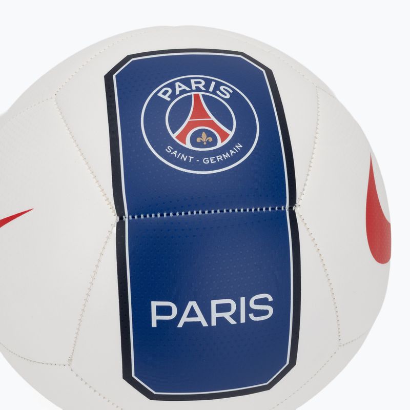 Fußball Nike Pitch Paris-Saint Germain white/old royal size 5 3