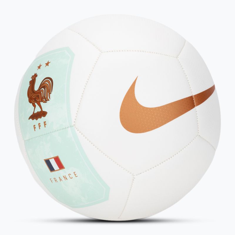 Fußball Nike Pitch France white size 5 2