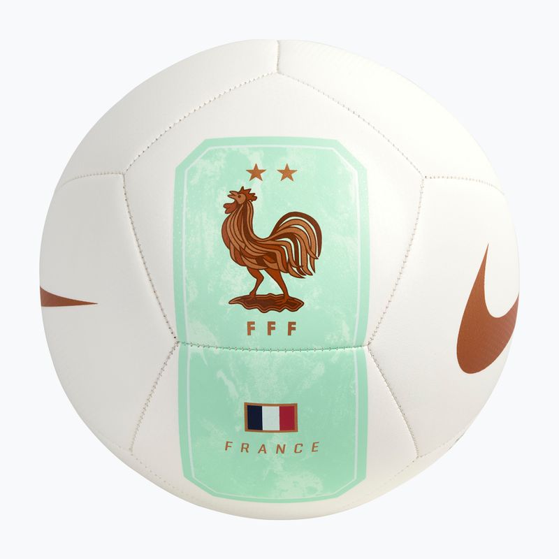 Fußball Nike Pitch France white size 5 2