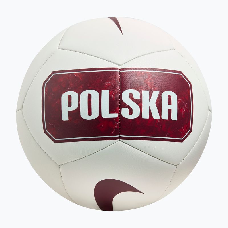 Fußball Nike Pitch Poland white size 5 2