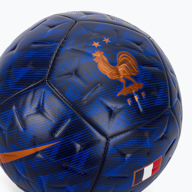 Fußball Nike Academy France blackened blue/game royal size 5 4