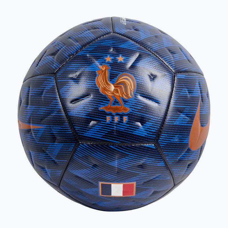 Fußball Nike Academy France blackened blue/game royal size 5 2