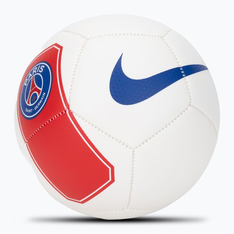 Ball für Mini-Fußball Nike Skills Paris-Saint Germain white/university red size 1 2