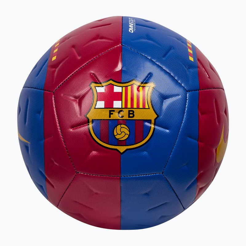 Fußball Nike Academy FC Barcelona game royal/cardinal red size 5 2