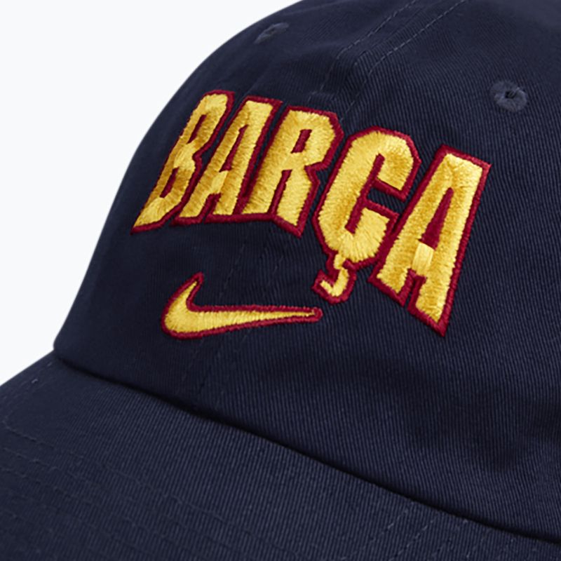 Basecap Nike FC Barcelona Club Cotton blackened blue 4