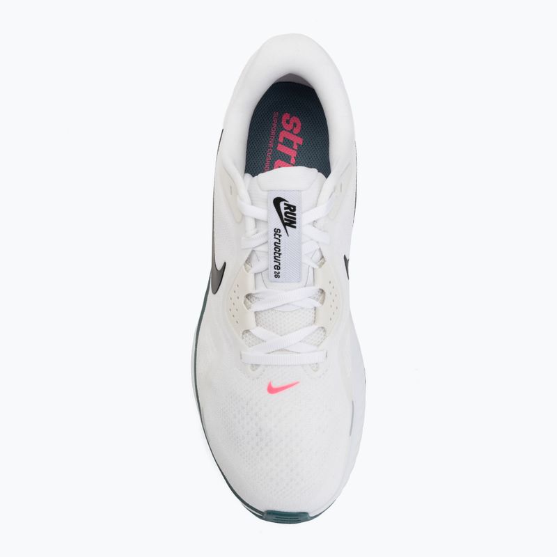 Herren-Laufschuhe Nike Structure 26 white/mineral slate/hyper pink/black 5