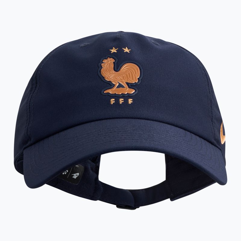 Basecap Nike Club France Poly blackened blue 3