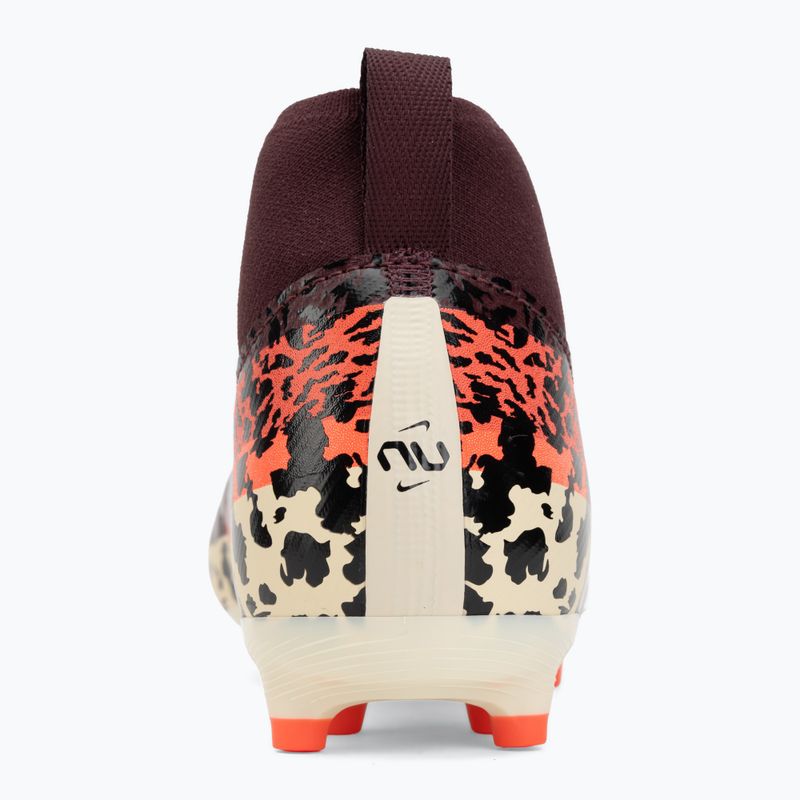 Kinder-Fußballschuhe Nike United Jr. Mercurial Superfly 10 Academy MG burgundy crush/metallic silver 6