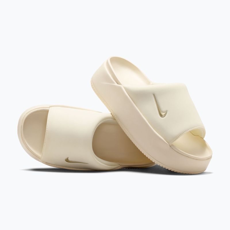 Damen-Pantoletten Nike Calm Elevation coconut milk 2