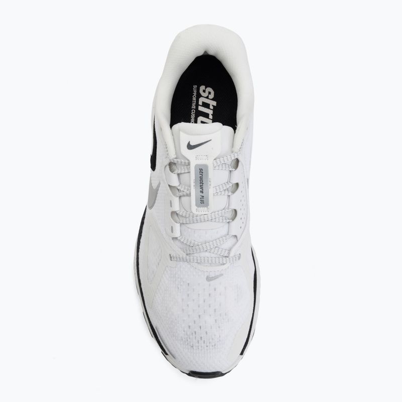 Herren-Laufschuhe Nike Structure Plus summit white/metallic silver-black 5
