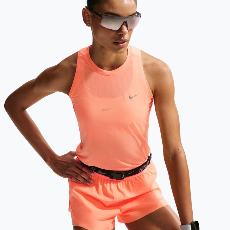 Damen-Laufshirt Nike Swift Breathe Dri-Fit orange pulse/photon dust 6