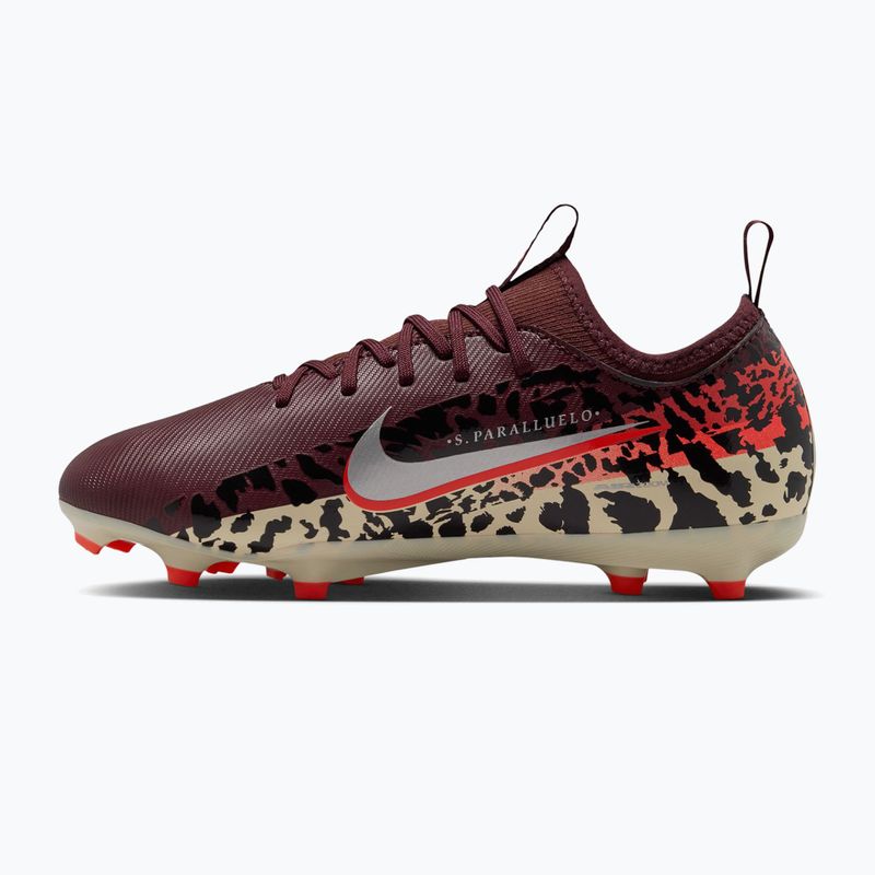 Kinder-Fußballschuhe Nike United Jr. Mercurial Vapor 16 Academy MG burgundy crush/metallic silver 2