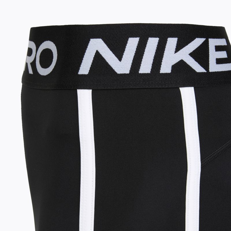 Kindershorts Nike Pro Dri-Fit 3" black/white 8