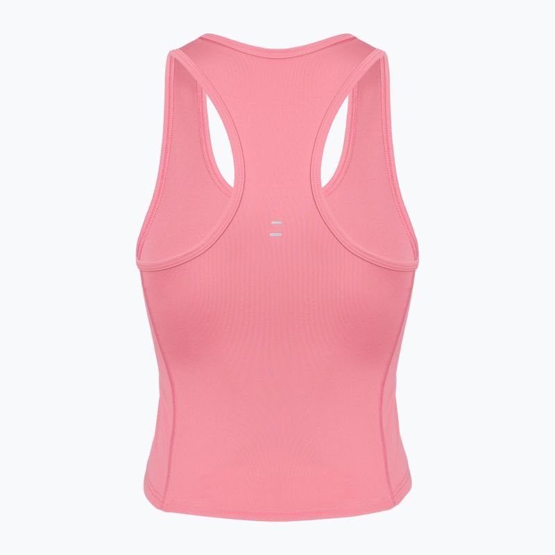 Damen-Laufshirt Nike Swoosh Run Dri-Fit peony/photon dust/white 3