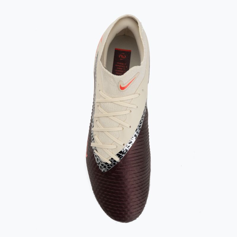 Herren-Fußballschuhe Nike United Phantom 6 High Academy MG burgundy crush/fossil/university red 5