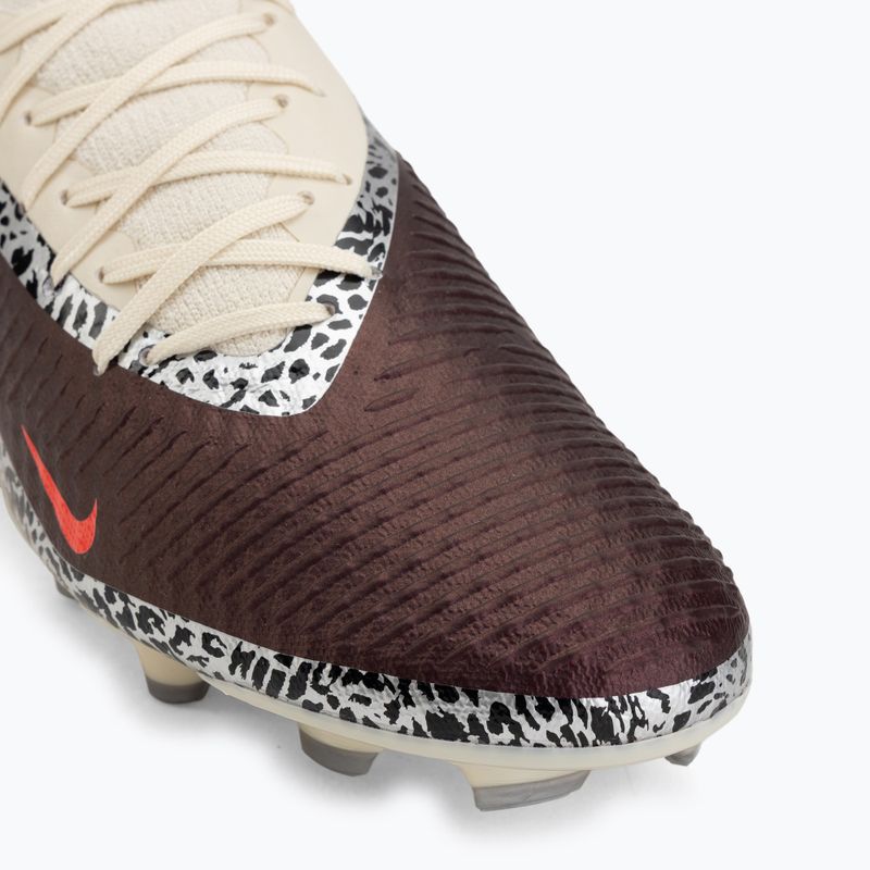 Herren-Fußballschuhe Nike United Phantom 6 High Academy MG burgundy crush/fossil/university red 7