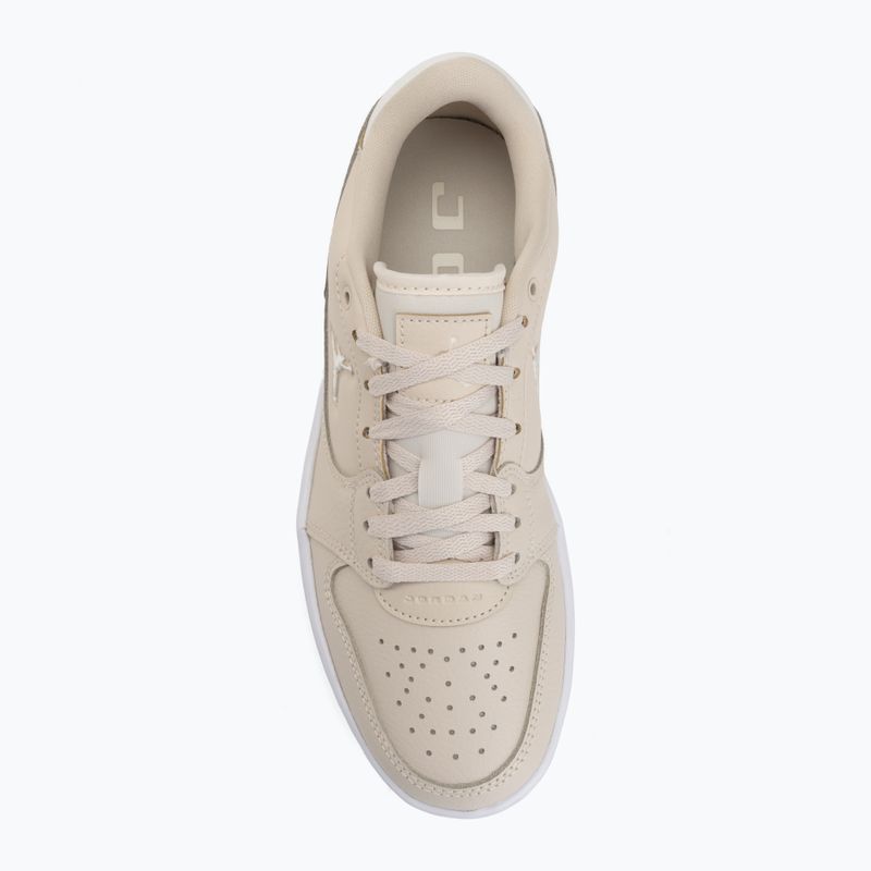 Damenschuhe Jordan Court Connect Low legend light brown/white/pale ivory 5