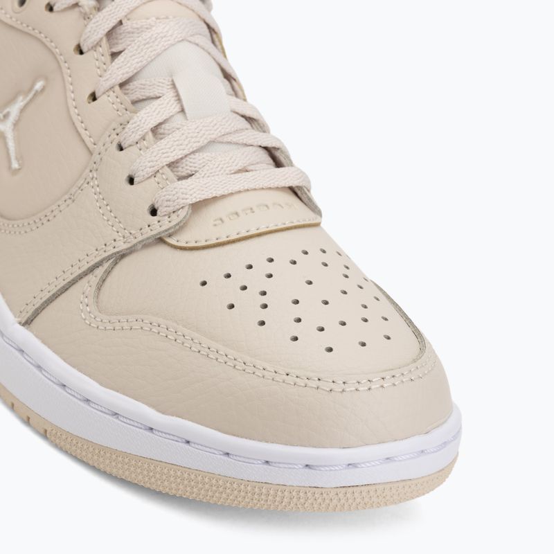 Damenschuhe Jordan Court Connect Low legend light brown/white/pale ivory 7