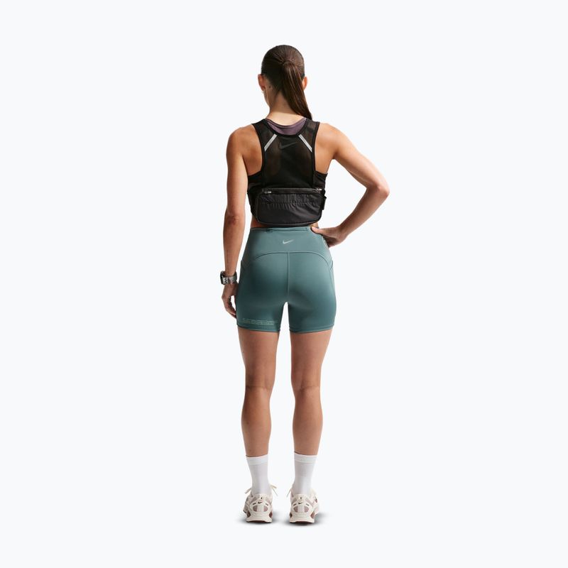 Damenleggings Nike Swift High Waisted 4" mineral slate 3