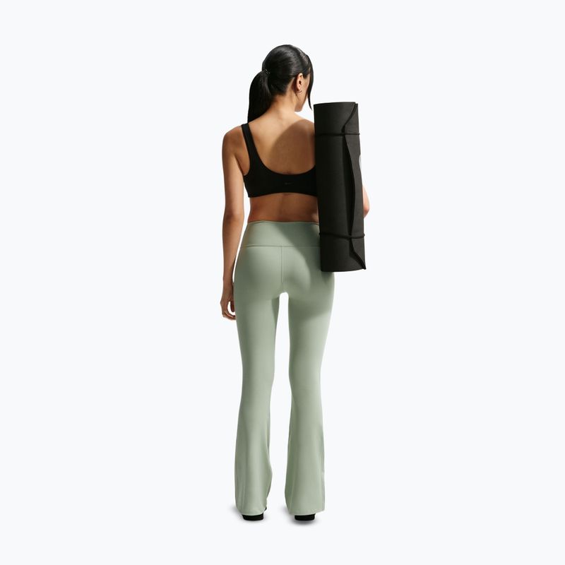 Damenleggings Nike One High Waisted Flared steam/white 3