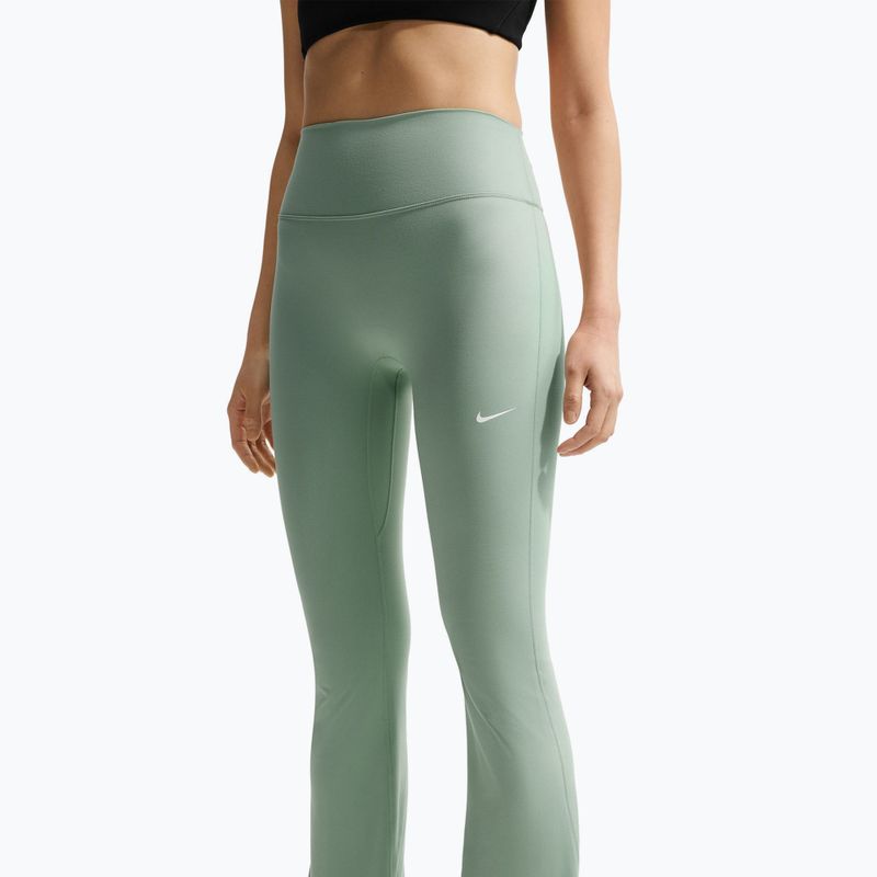 Damenleggings Nike One High Waisted Flared steam/white 4