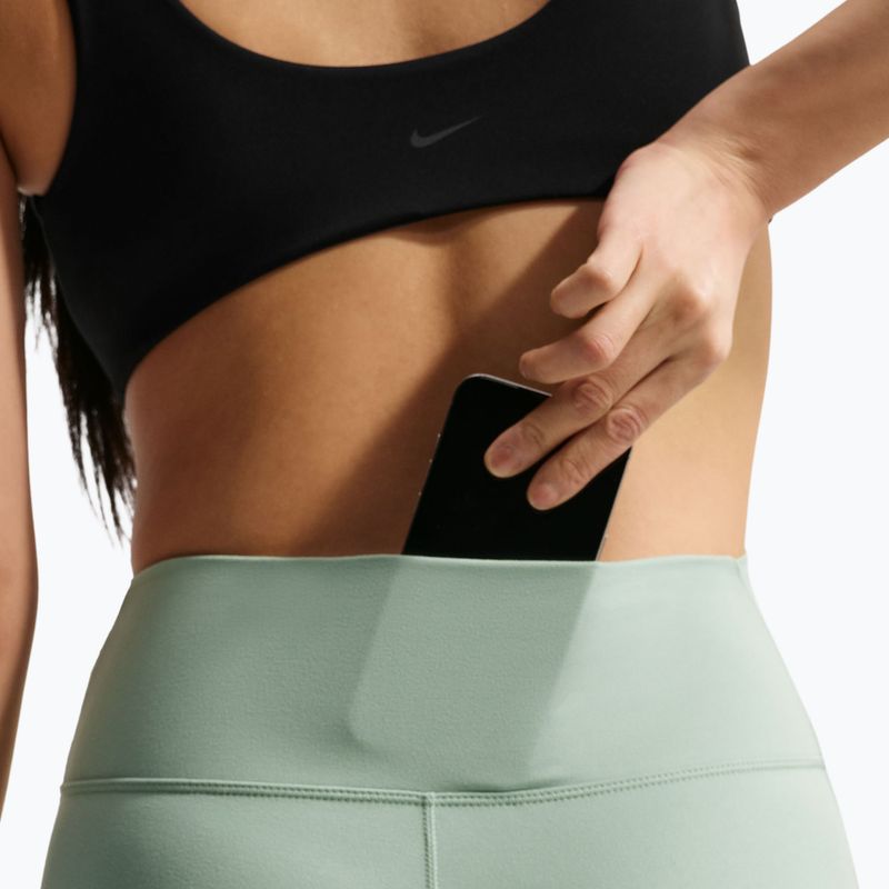 Damenleggings Nike One High Waisted Flared steam/white 6