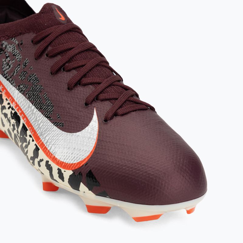 Kinder-Fußballschuhe Nike United Jr. Mercurial Vapor 16 Pro FG burgundy crush/metallic silver 7