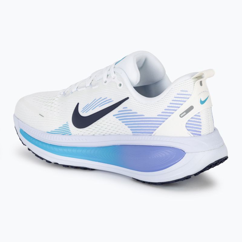 Laufschuhe für Damen Nike Vomero 18 white/blue fury/midnight navy 3
