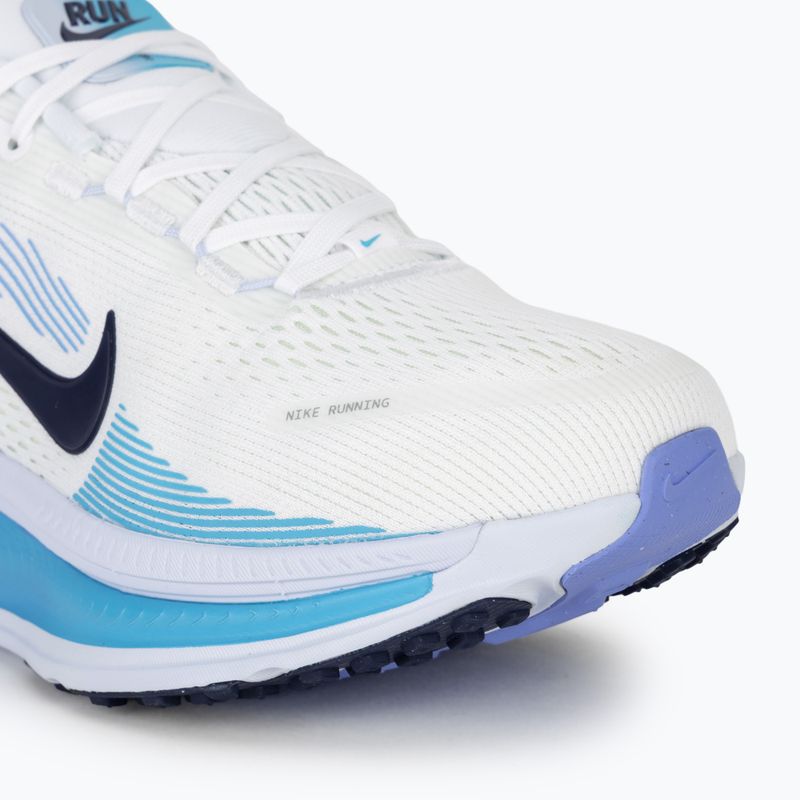 Laufschuhe für Damen Nike Vomero 18 white/blue fury/midnight navy 7